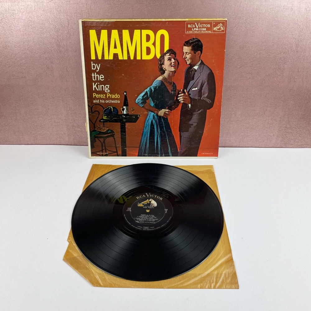 Vintage Perez Prado Mambo Orchestra Vinyl Music Record
